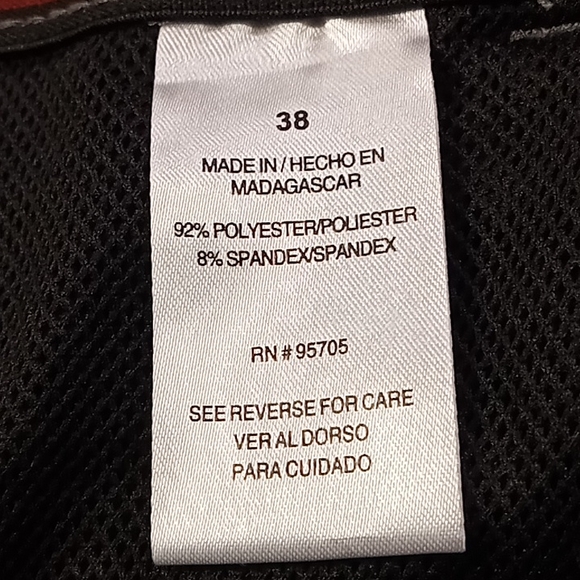 DenaLi Heathered Grey Flat Front Shorts Men's Size 38 - Picture 8 of 11